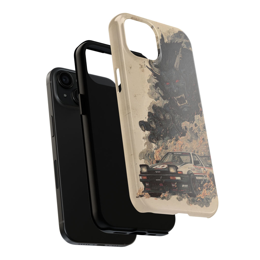 Demon Car Tough Phone Case - Unique Racing Protection