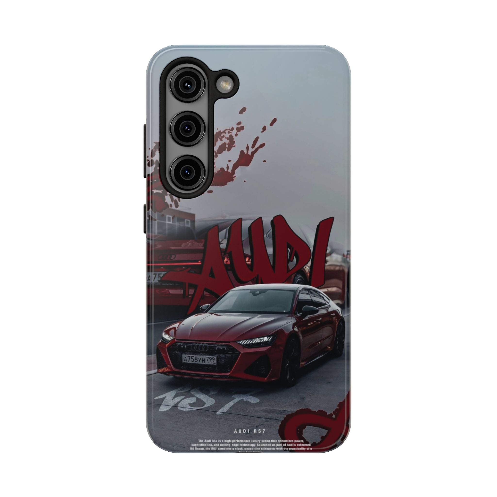 Audi-Inspired Tough Phone Case for Car Enthusiasts
