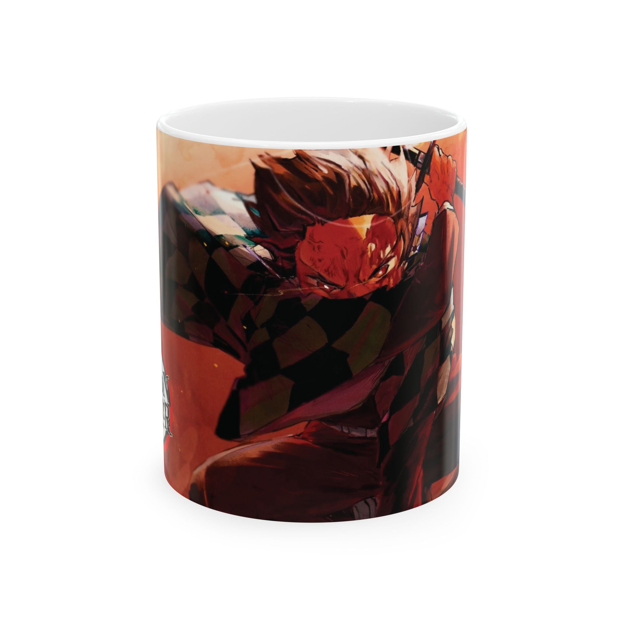Demon Slayer Tanjiro Ceramic Mug (11oz & 15oz) — Anime Action Coffee Cup