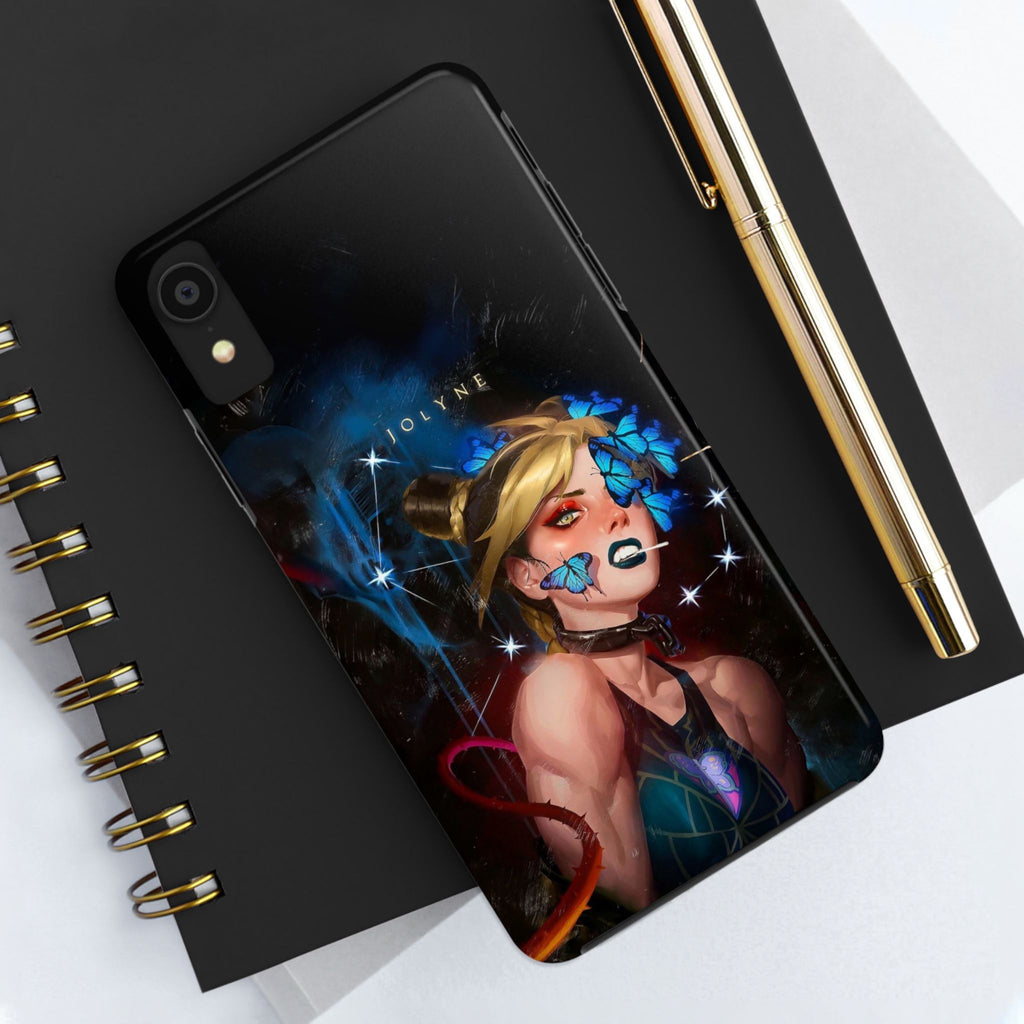 Vibrant Artistic Phone Case, Tough Phone Case for Artists, Unique Phone Cover for Gift, Anime Phone Case for Occasions