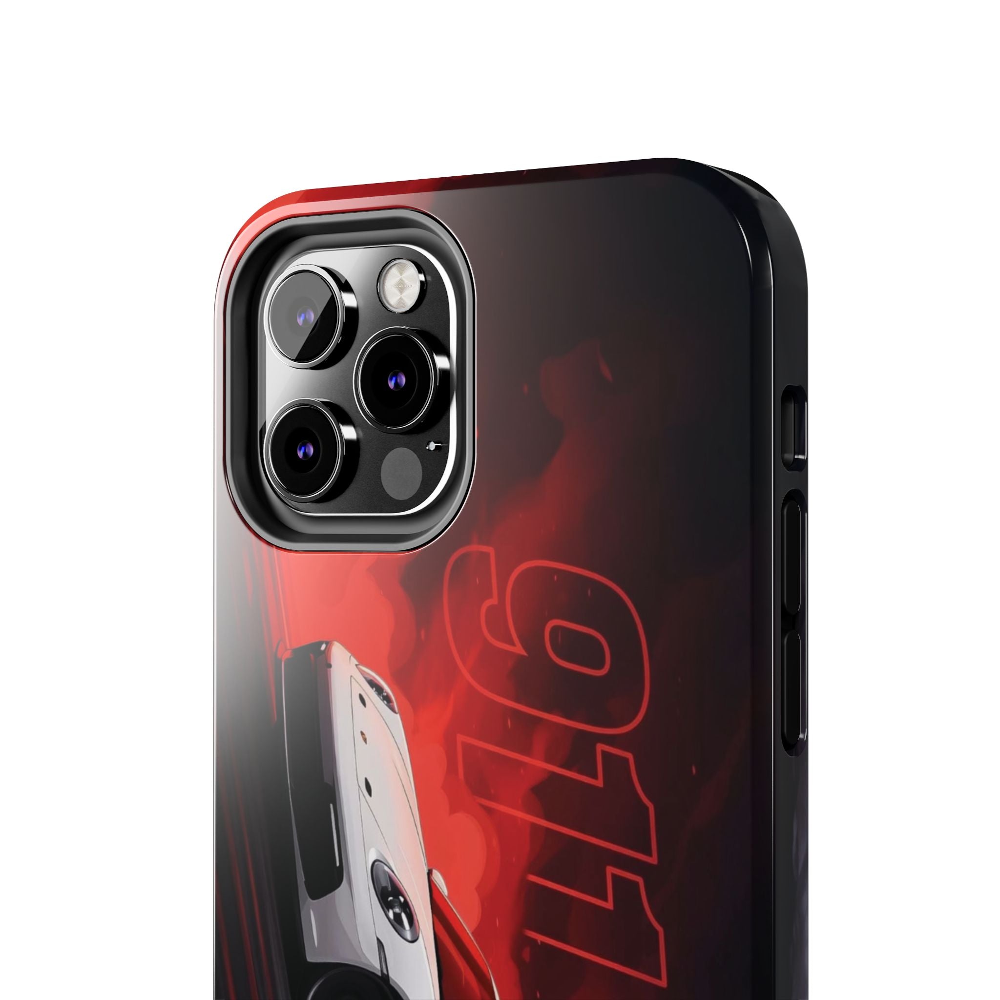 Racing-Inspired Porsche Tough Phone Case with 911 Design