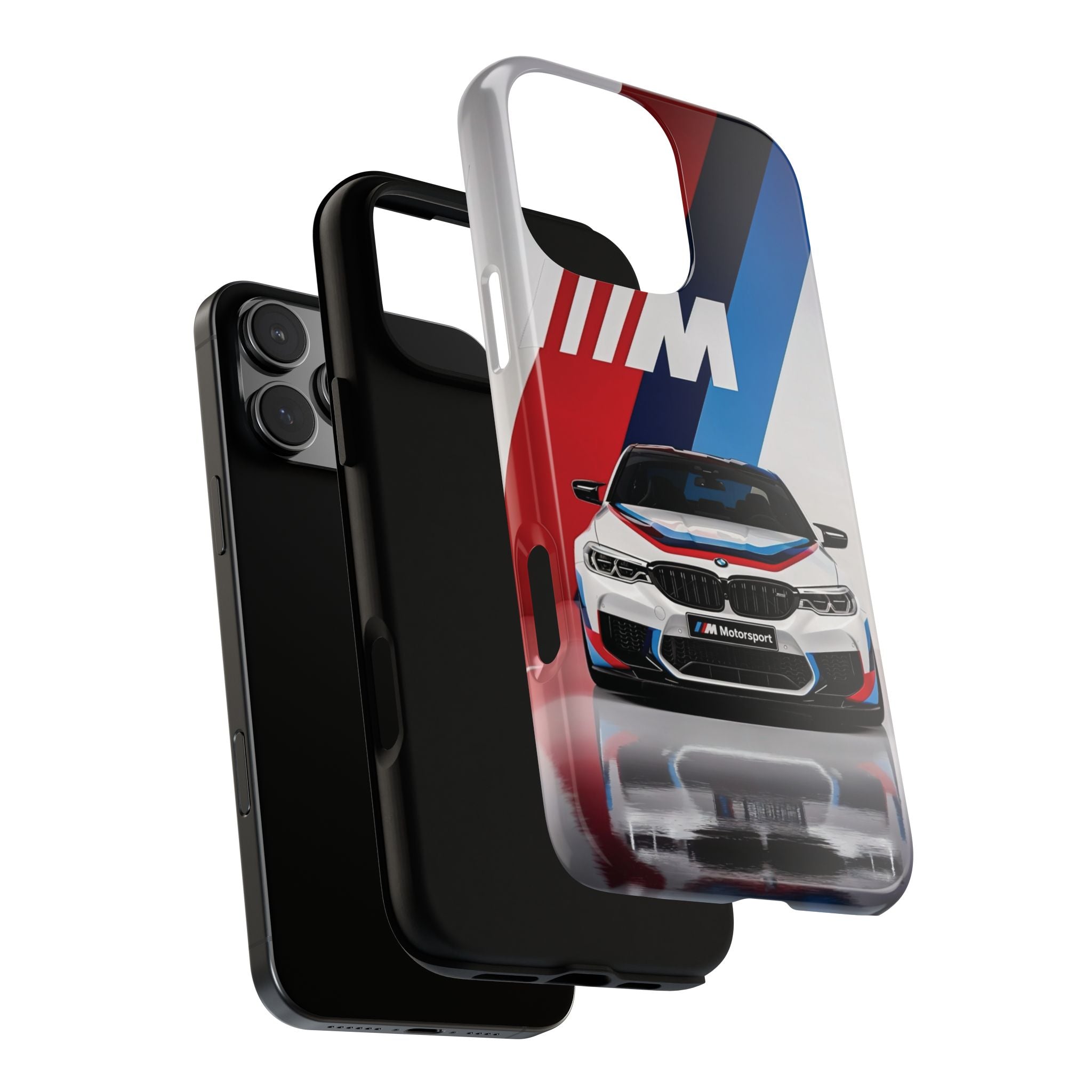 Racing Stripe Tough Phone Case — Motorsport Car Graphic