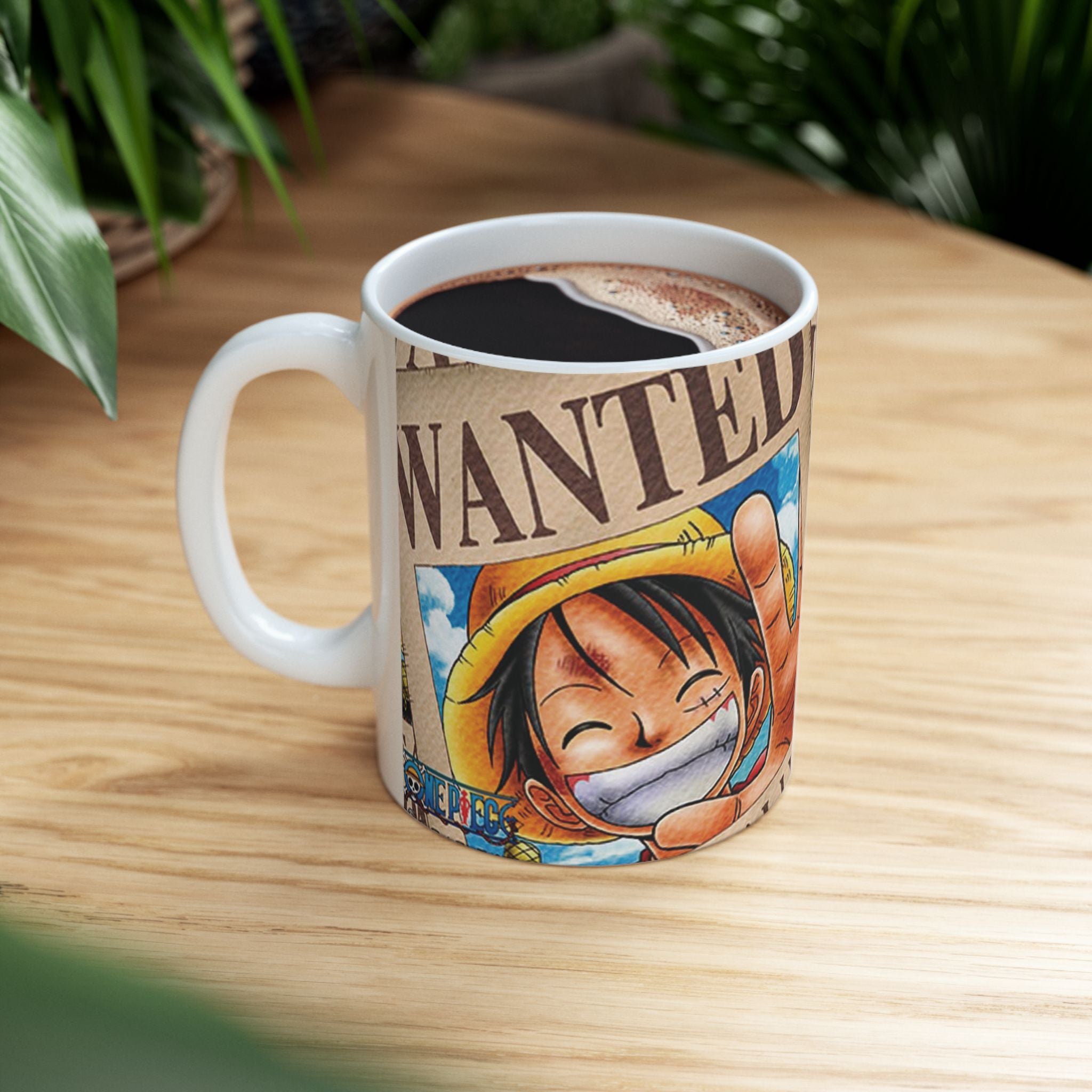 Wanted Poster Ceramic Mug — Vintage Bounty Design (11oz & 15oz)