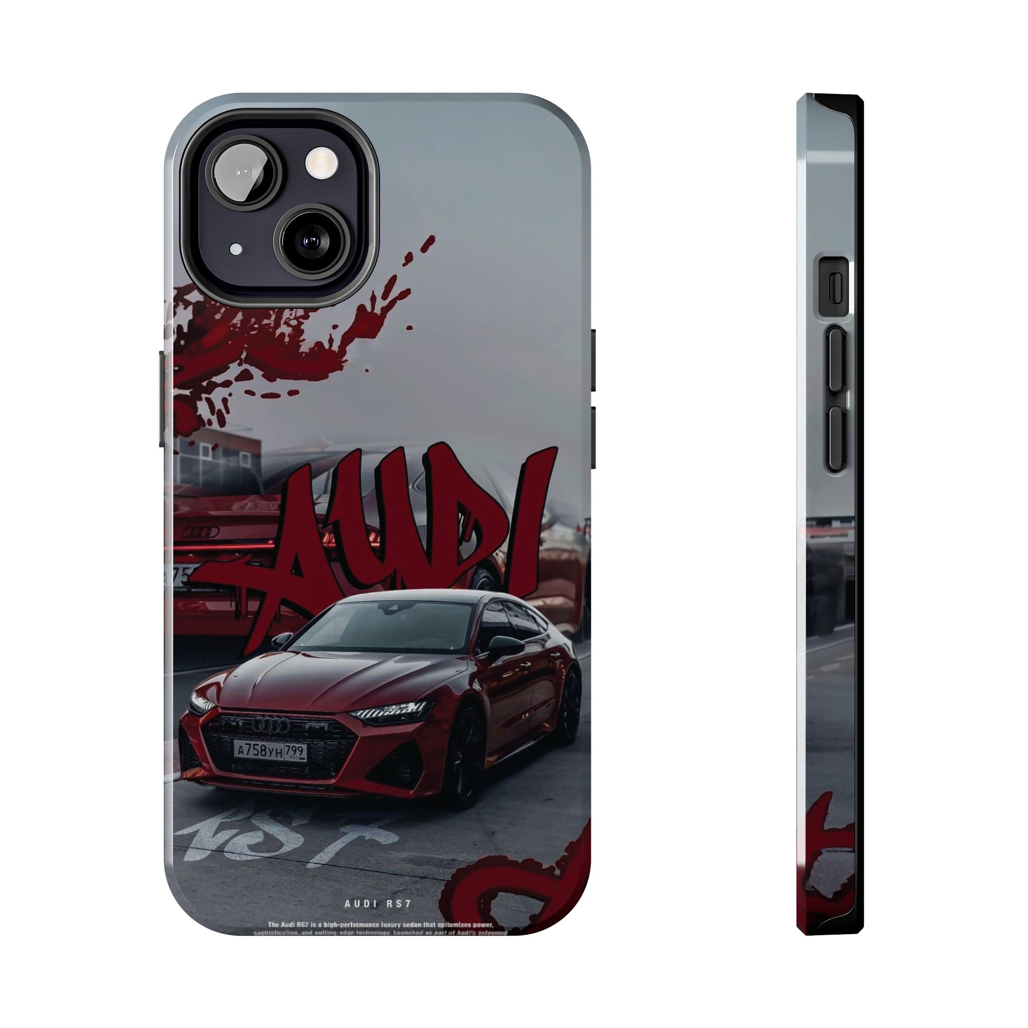 Audi-Inspired Tough Phone Case for Car Enthusiasts