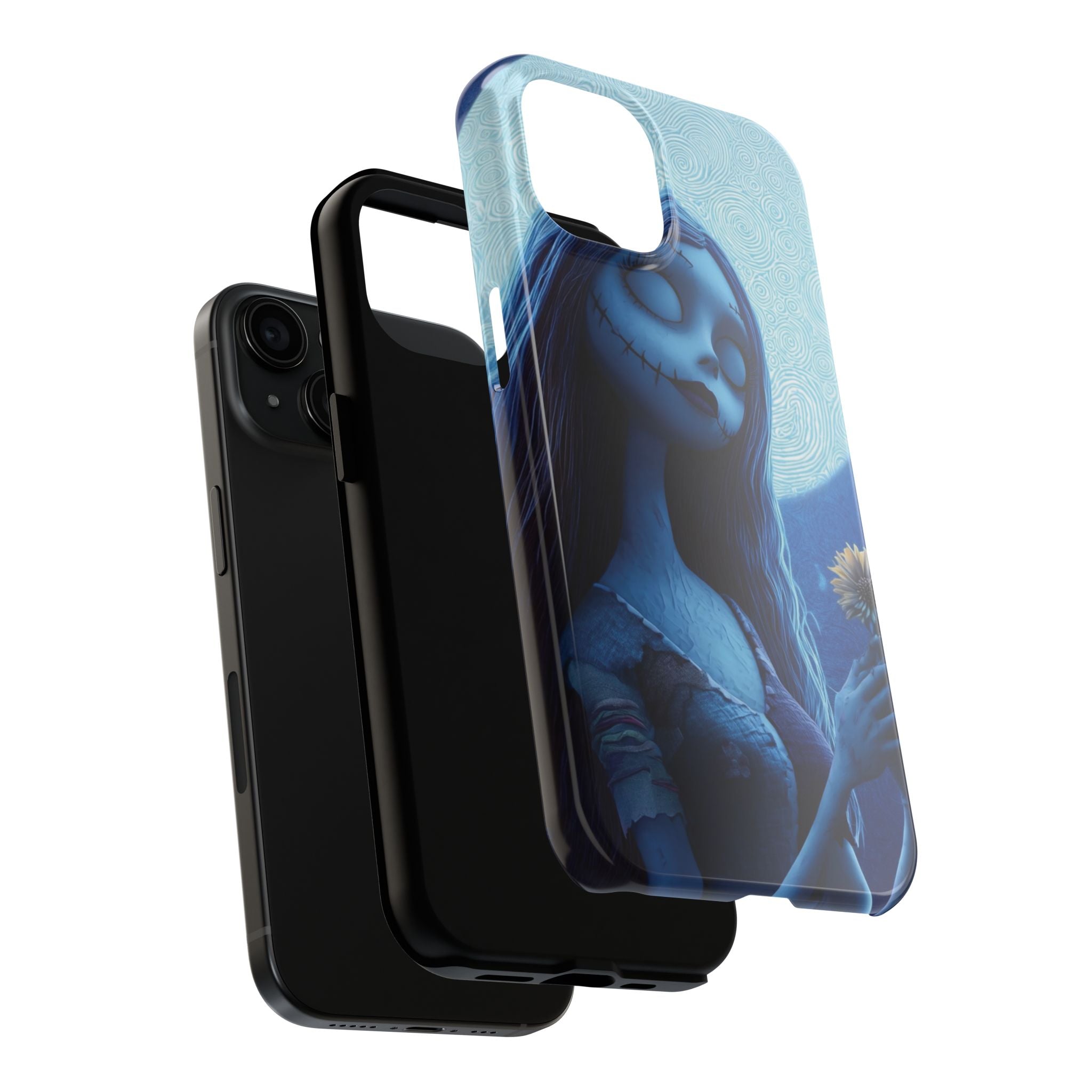 Gothic Floral Phone Cases, Tough Cases for Protection, Artistic Halloween Gifts, Unique Smartphone Accessories, Durable Designs, [...]
