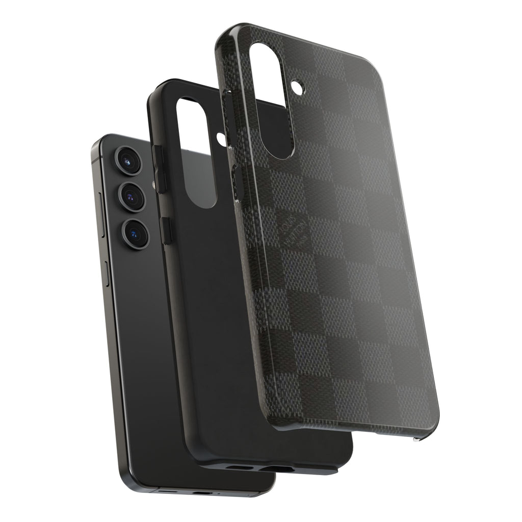 Durable Phone Cases with Stylish Checkered Pattern, Phone Accessories, Customizable Cases, Gift for Tech Lovers, Perfect for Every Occasion