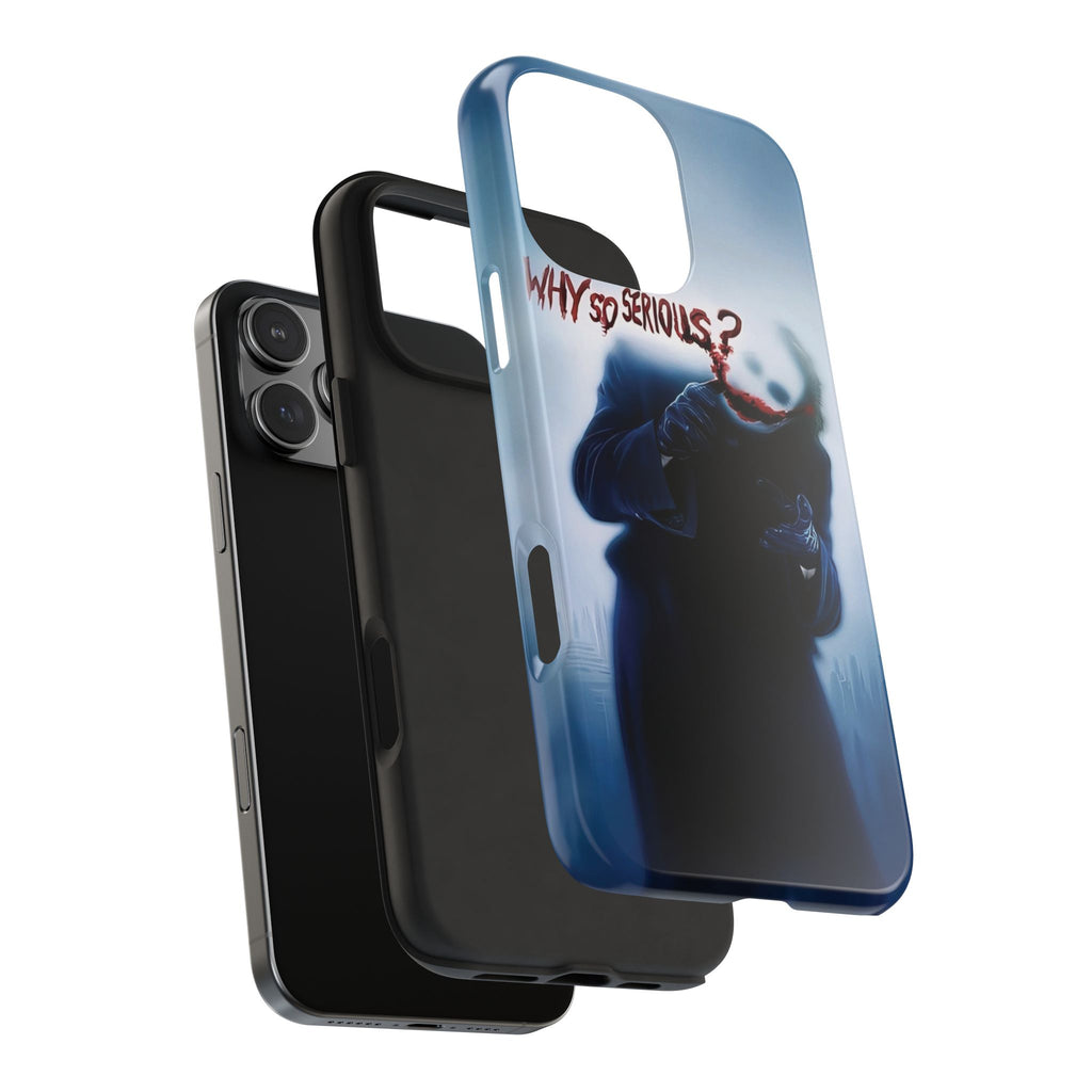 Tough Phone Cases, Dark Humor Phone Cover, Joker Inspired Case, Gifts for Movie Fans, Unique Phone Protector, Cool Accessories