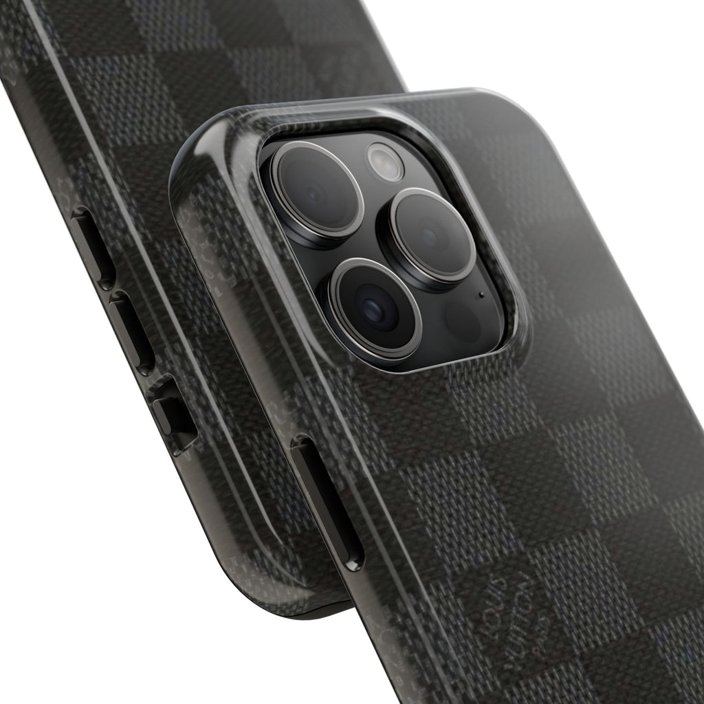 Durable Phone Cases with Stylish Checkered Pattern, Phone Accessories, Customizable Cases, Gift for Tech Lovers, Perfect for Every Occasion