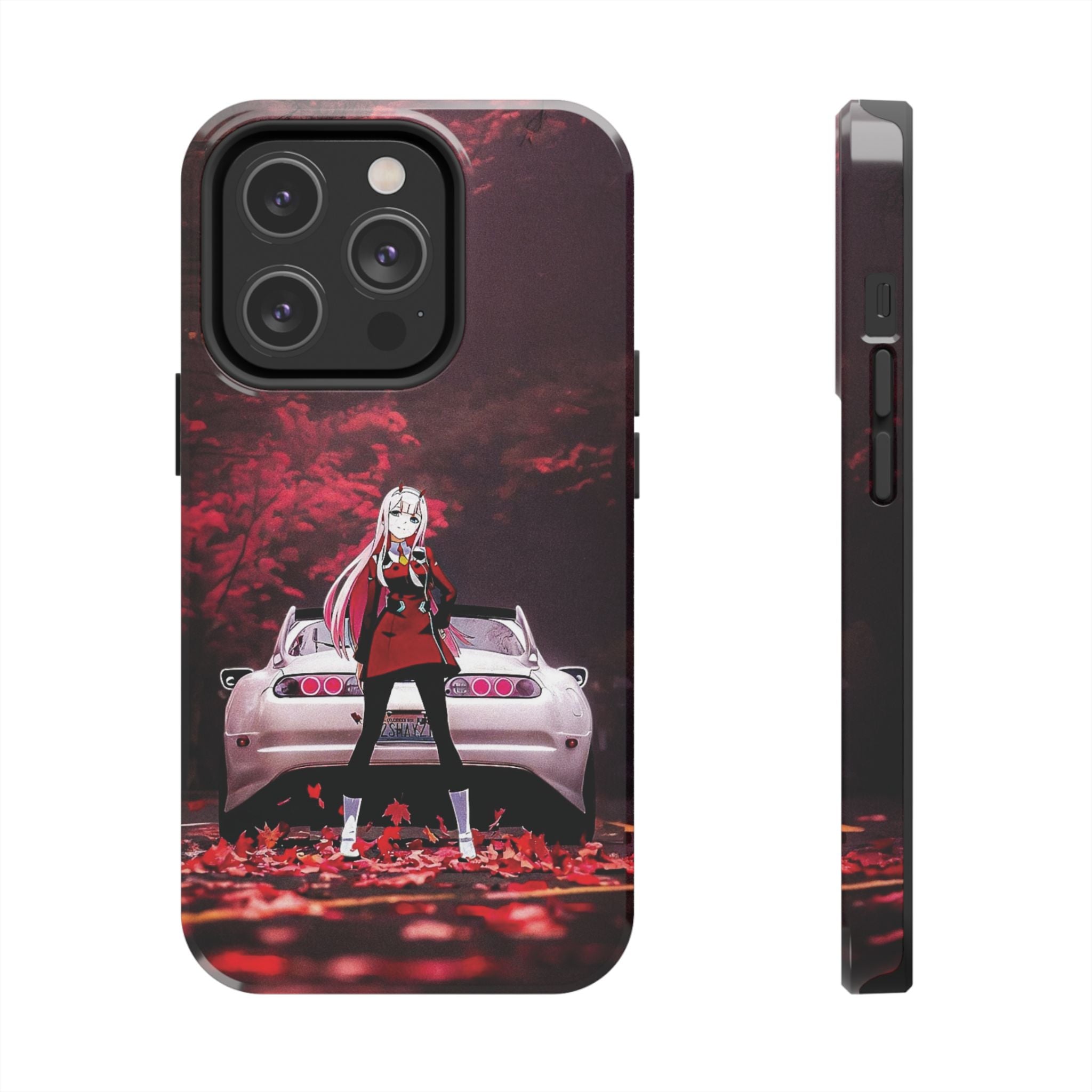 Anime-Inspired Tough Phone Case with Stylish Character Design